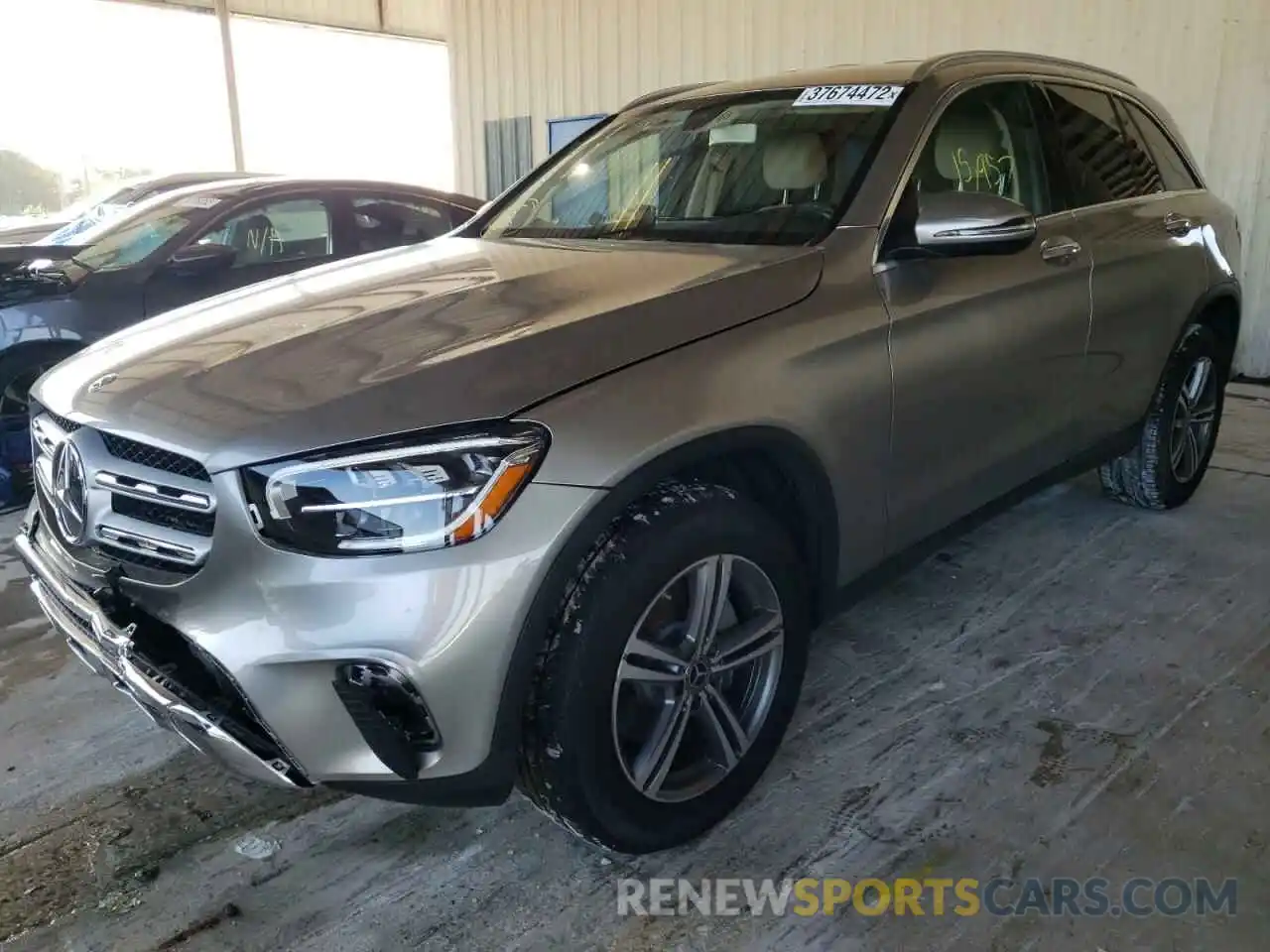 2 Photograph of a damaged car W1N0G8DBXLF767838 MERCEDES-BENZ GLC-CLASS 2020