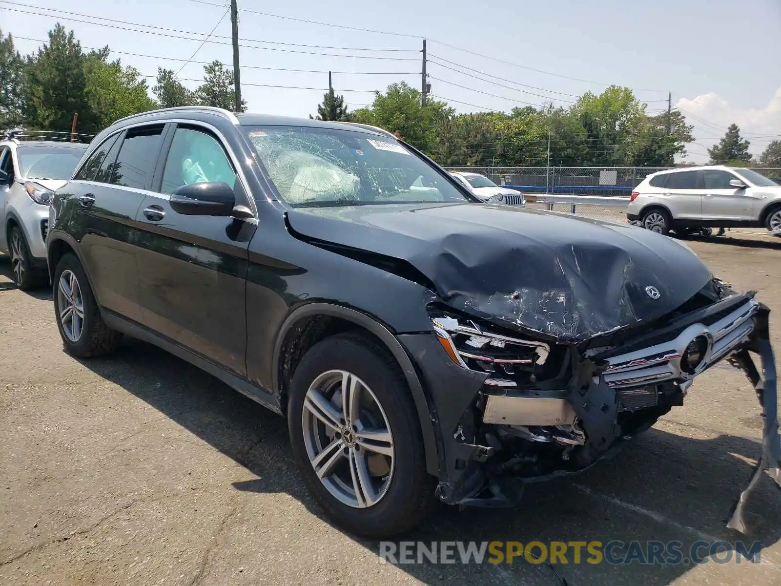 1 Photograph of a damaged car W1N0G8DBXLF774210 MERCEDES-BENZ GLC-CLASS 2020