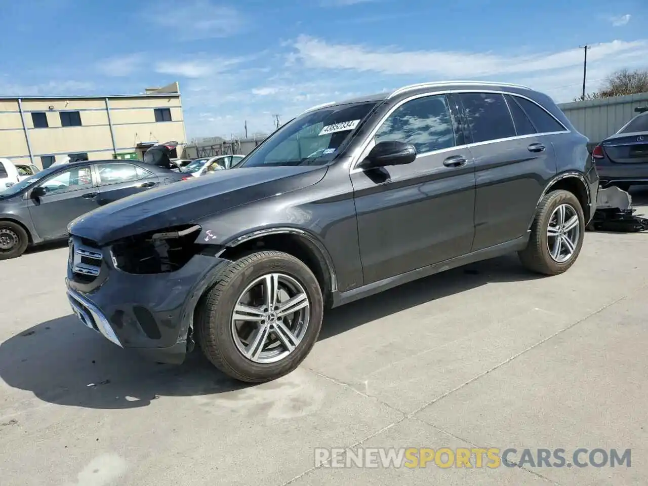 1 Photograph of a damaged car W1N0G8DBXLF855627 MERCEDES-BENZ GLC-CLASS 2020