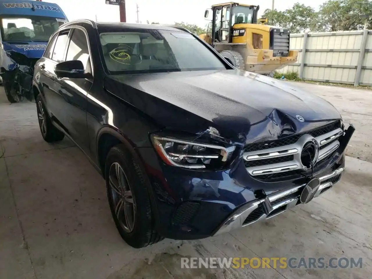 1 Photograph of a damaged car W1N0G8DBXLF862027 MERCEDES-BENZ GLC-CLASS 2020