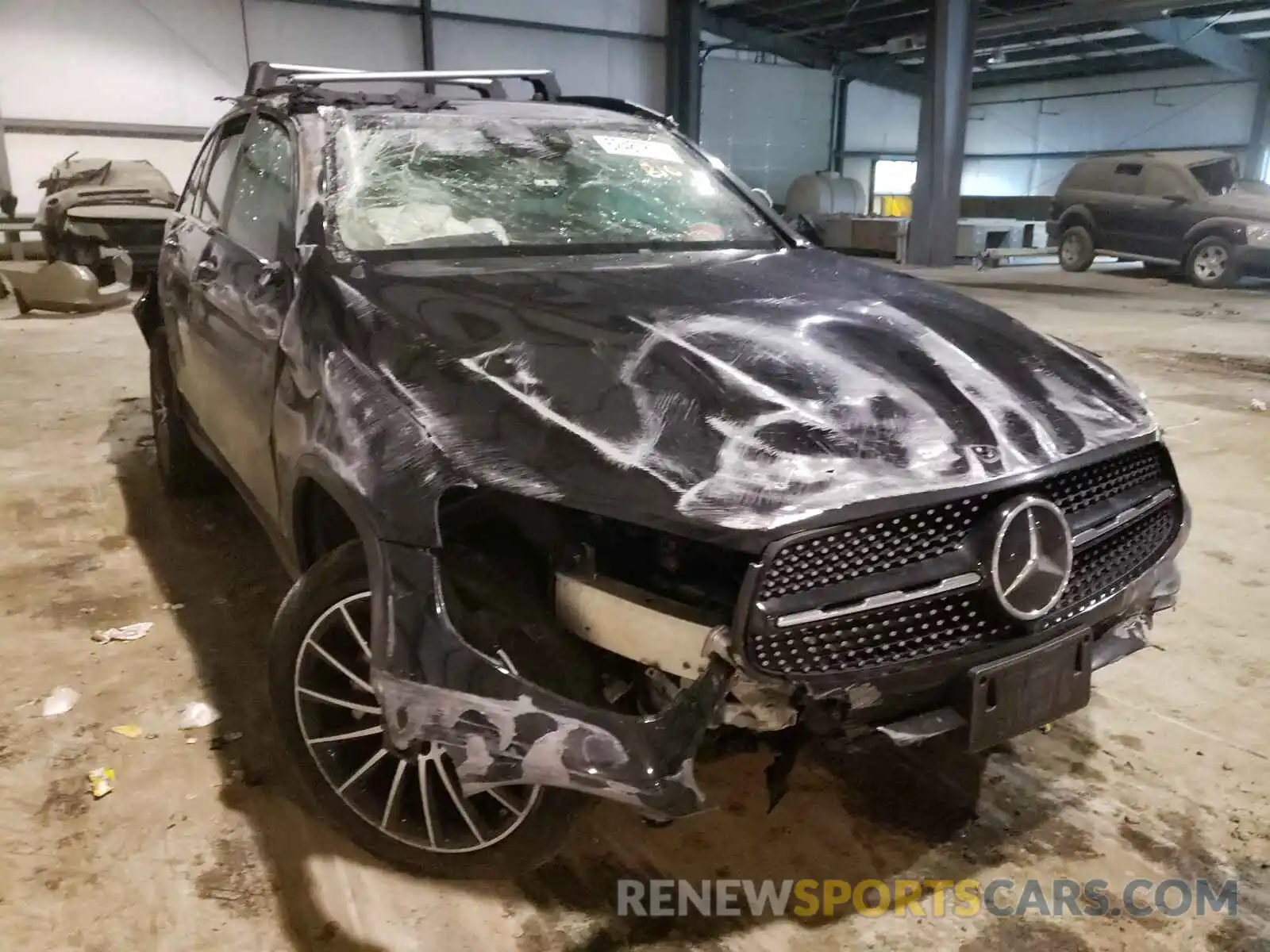 1 Photograph of a damaged car W1N0G8EB0LF825969 MERCEDES-BENZ GLC-CLASS 2020