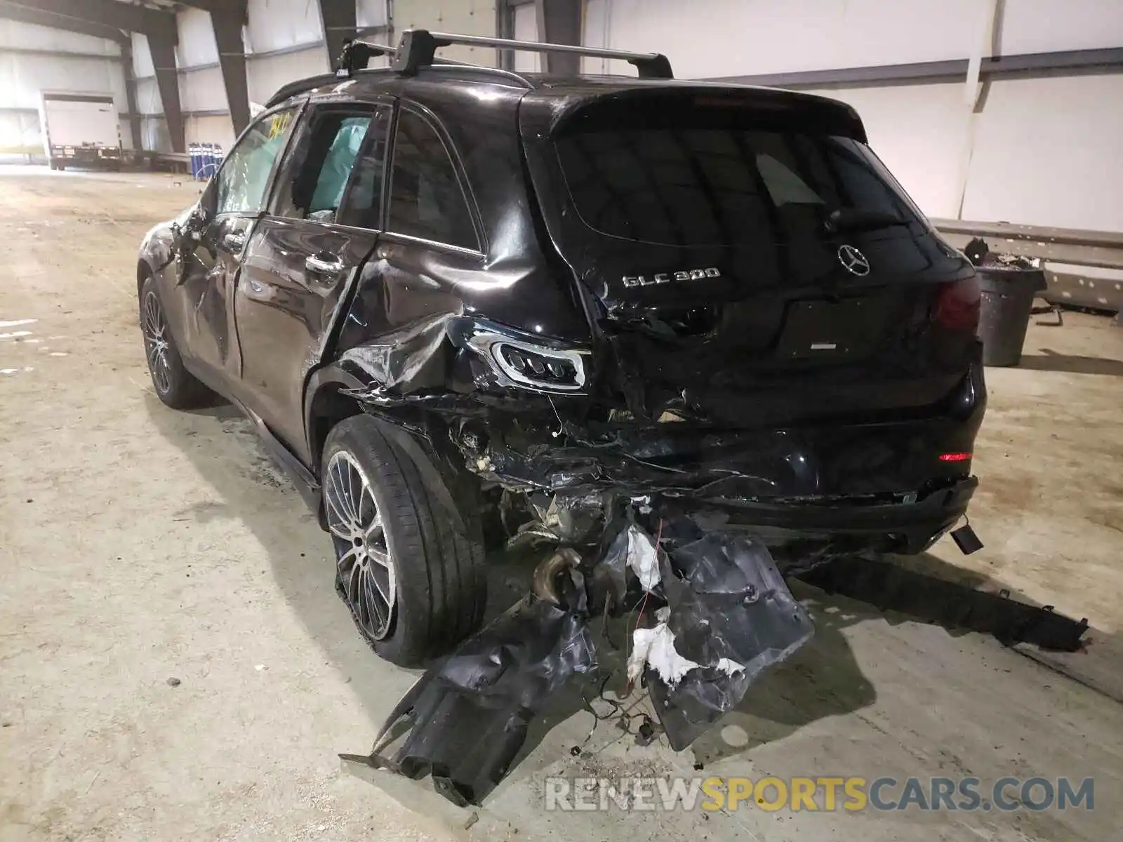 3 Photograph of a damaged car W1N0G8EB0LF825969 MERCEDES-BENZ GLC-CLASS 2020