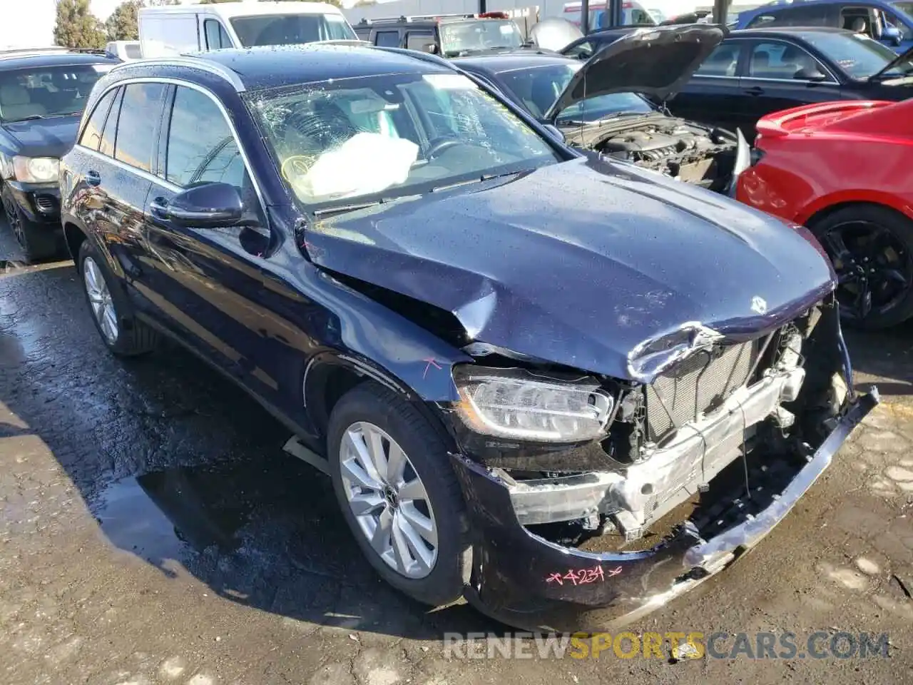 1 Photograph of a damaged car W1N0G8EB0LF829522 MERCEDES-BENZ GLC-CLASS 2020