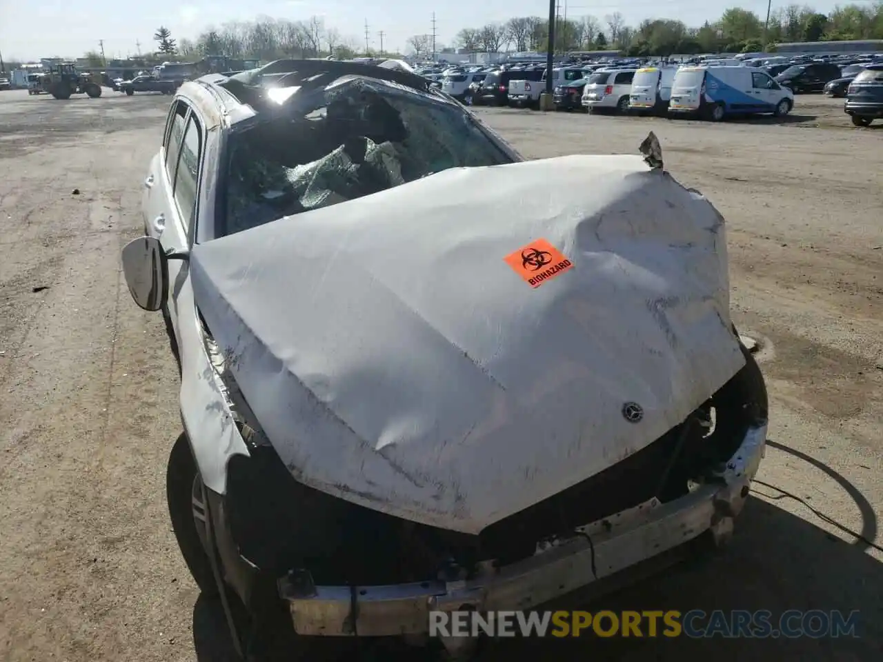 9 Photograph of a damaged car W1N0G8EB1LF761828 MERCEDES-BENZ GLC-CLASS 2020