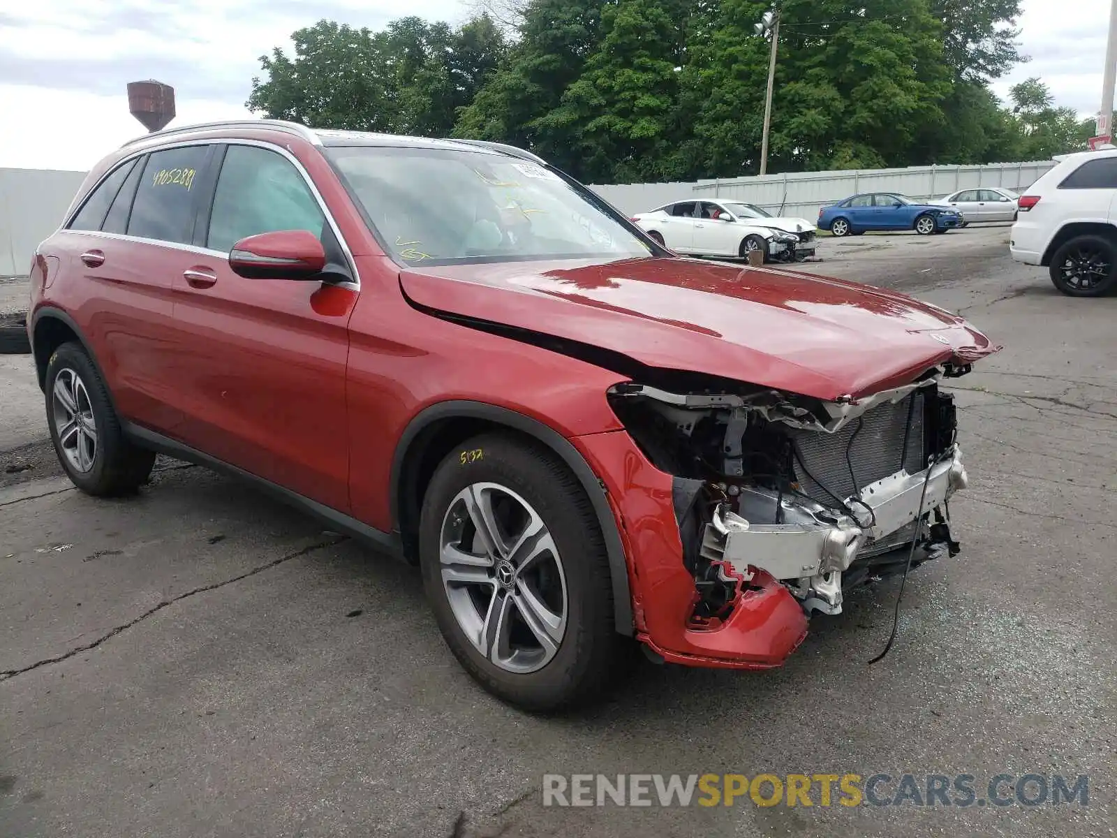 1 Photograph of a damaged car W1N0G8EB1LF770058 MERCEDES-BENZ GLC-CLASS 2020