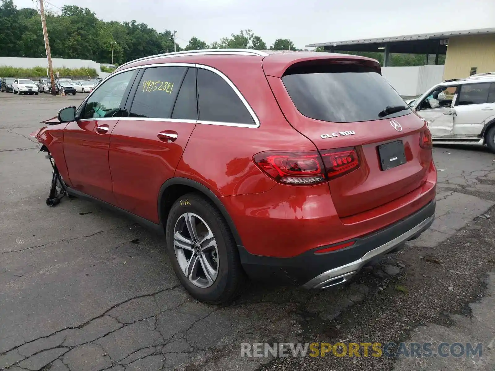 3 Photograph of a damaged car W1N0G8EB1LF770058 MERCEDES-BENZ GLC-CLASS 2020