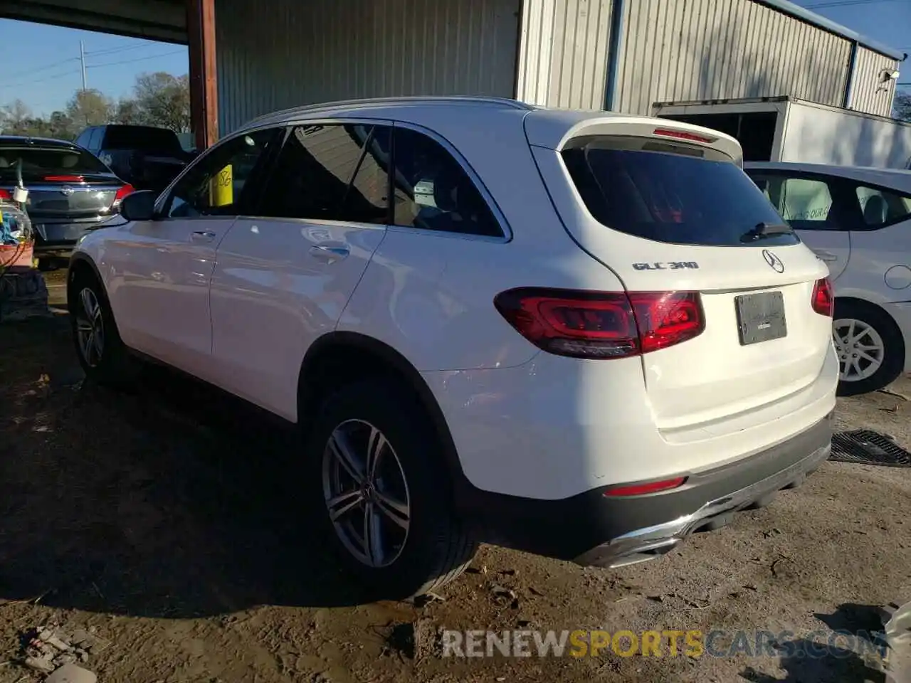 3 Photograph of a damaged car W1N0G8EB1LF804628 MERCEDES-BENZ GLC-CLASS 2020