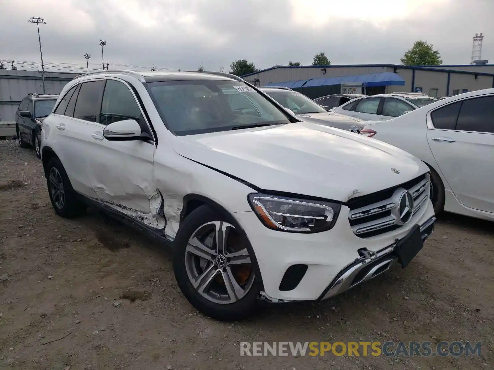 1 Photograph of a damaged car W1N0G8EB1LF815869 MERCEDES-BENZ GLC-CLASS 2020