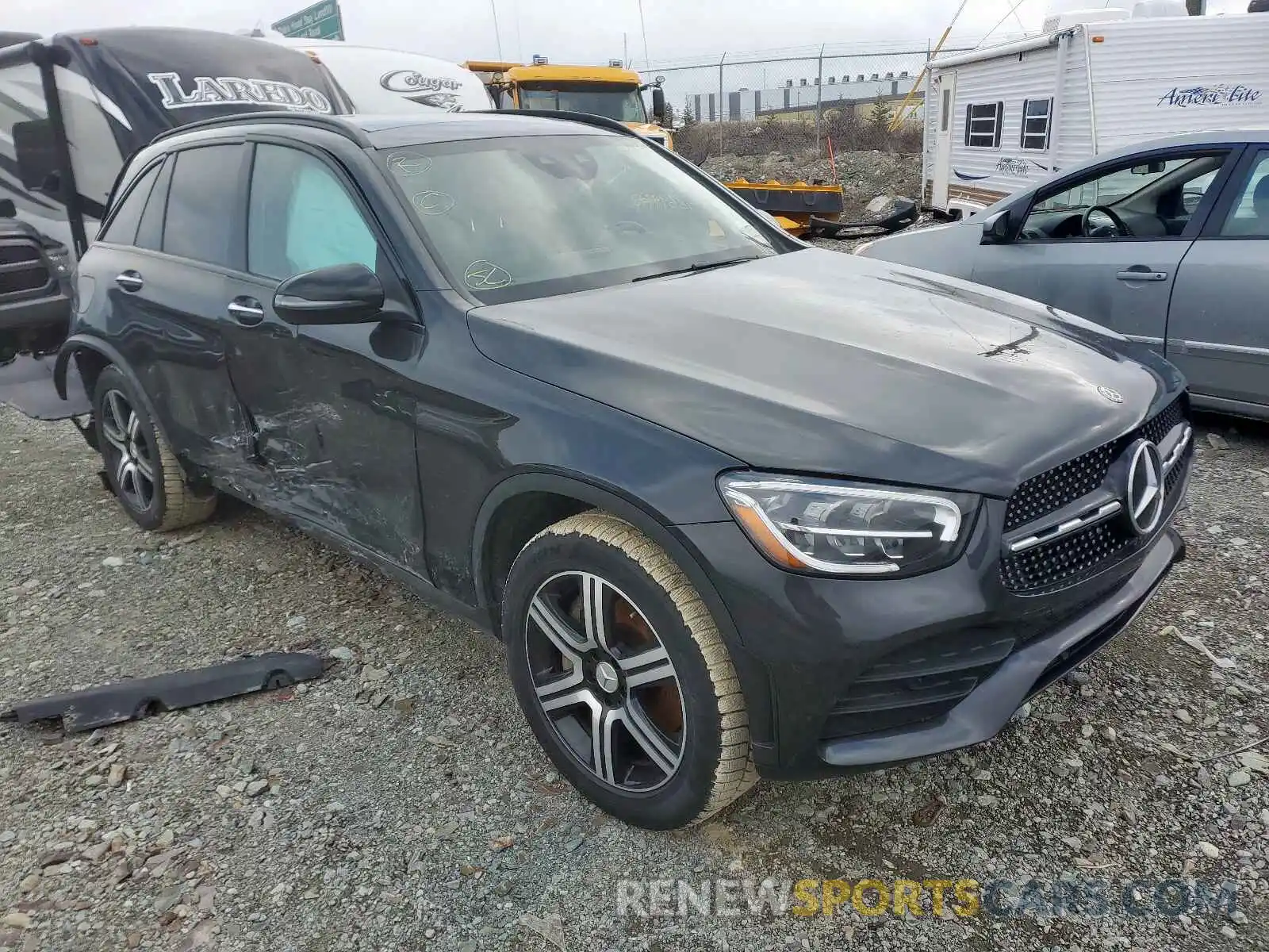 1 Photograph of a damaged car W1N0G8EB1LV253834 MERCEDES-BENZ GLC-CLASS 2020