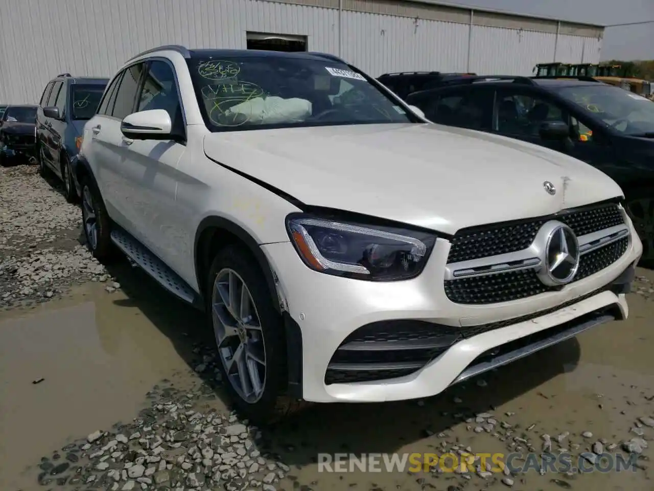 1 Photograph of a damaged car W1N0G8EB2LF795082 MERCEDES-BENZ GLC-CLASS 2020