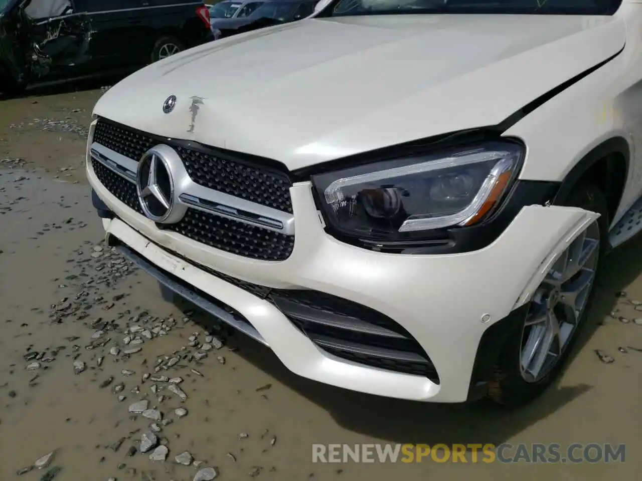 9 Photograph of a damaged car W1N0G8EB2LF795082 MERCEDES-BENZ GLC-CLASS 2020