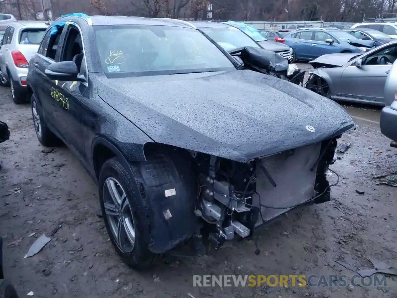 1 Photograph of a damaged car W1N0G8EB2LF809773 MERCEDES-BENZ GLC-CLASS 2020