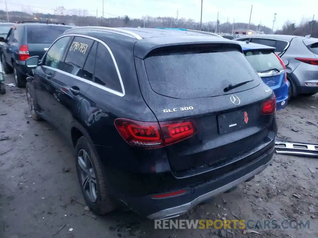 3 Photograph of a damaged car W1N0G8EB2LF809773 MERCEDES-BENZ GLC-CLASS 2020