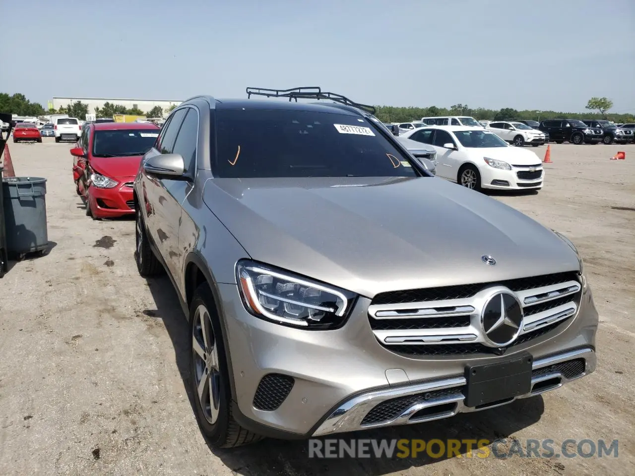 1 Photograph of a damaged car W1N0G8EB2LF840182 MERCEDES-BENZ GLC-CLASS 2020