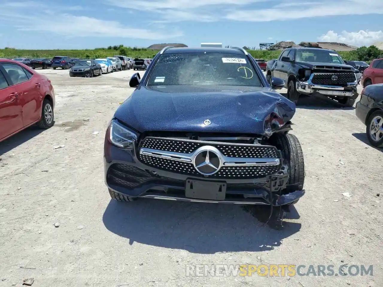 9 Photograph of a damaged car W1N0G8EB2LF855071 MERCEDES-BENZ GLC-CLASS 2020