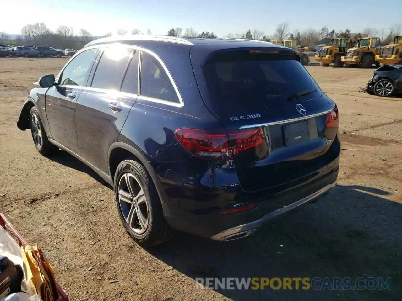 3 Photograph of a damaged car W1N0G8EB3LF773222 MERCEDES-BENZ GLC-CLASS 2020