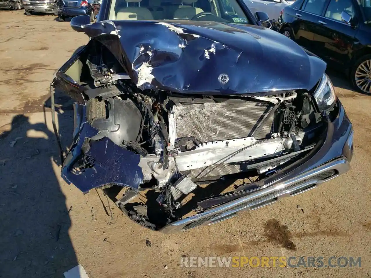 9 Photograph of a damaged car W1N0G8EB3LF773222 MERCEDES-BENZ GLC-CLASS 2020