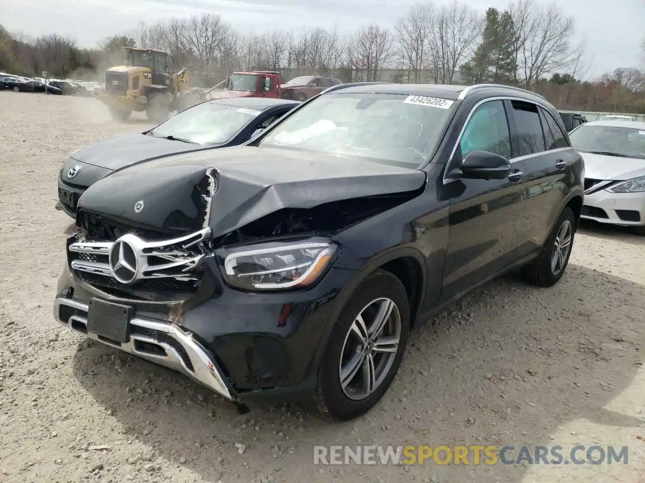 2 Photograph of a damaged car W1N0G8EB3LF838201 MERCEDES-BENZ GLC-CLASS 2020