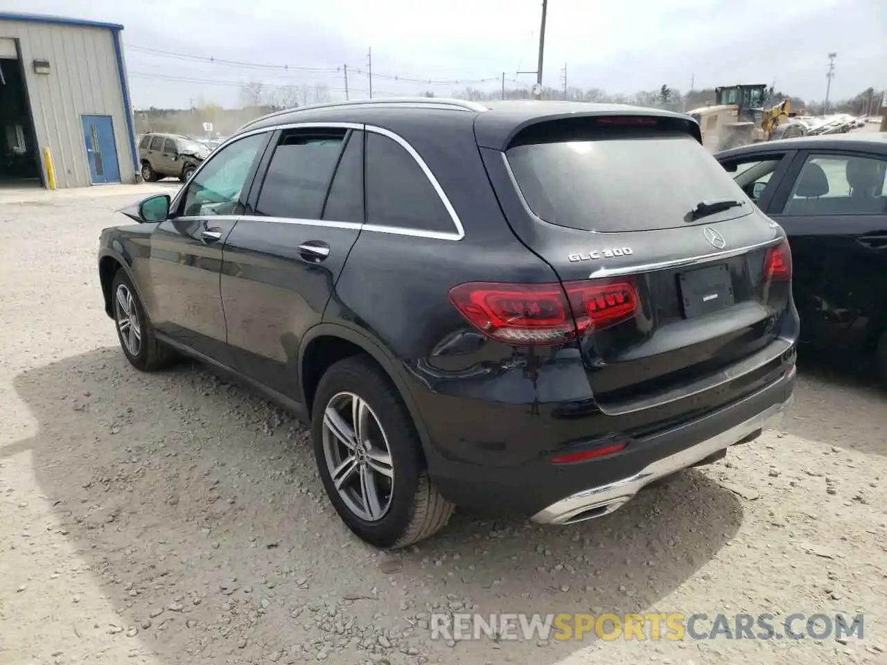 3 Photograph of a damaged car W1N0G8EB3LF838201 MERCEDES-BENZ GLC-CLASS 2020