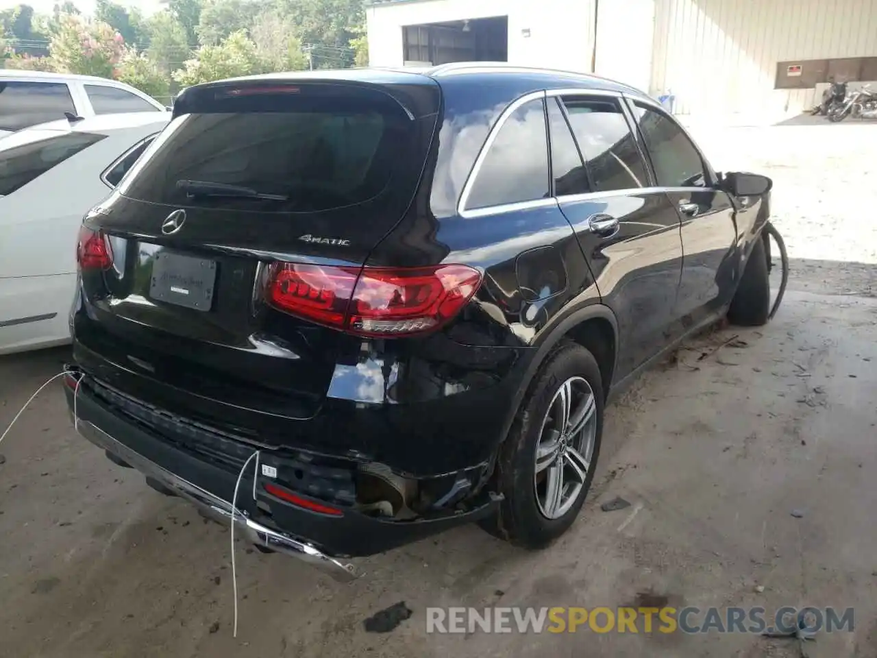 4 Photograph of a damaged car W1N0G8EB4LF806549 MERCEDES-BENZ GLC-CLASS 2020