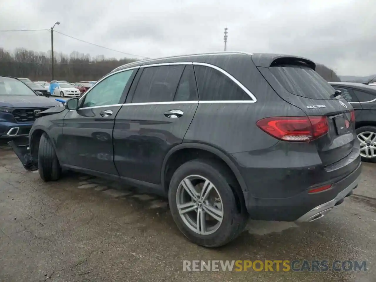 2 Photograph of a damaged car W1N0G8EB4LF823562 MERCEDES-BENZ GLC-CLASS 2020