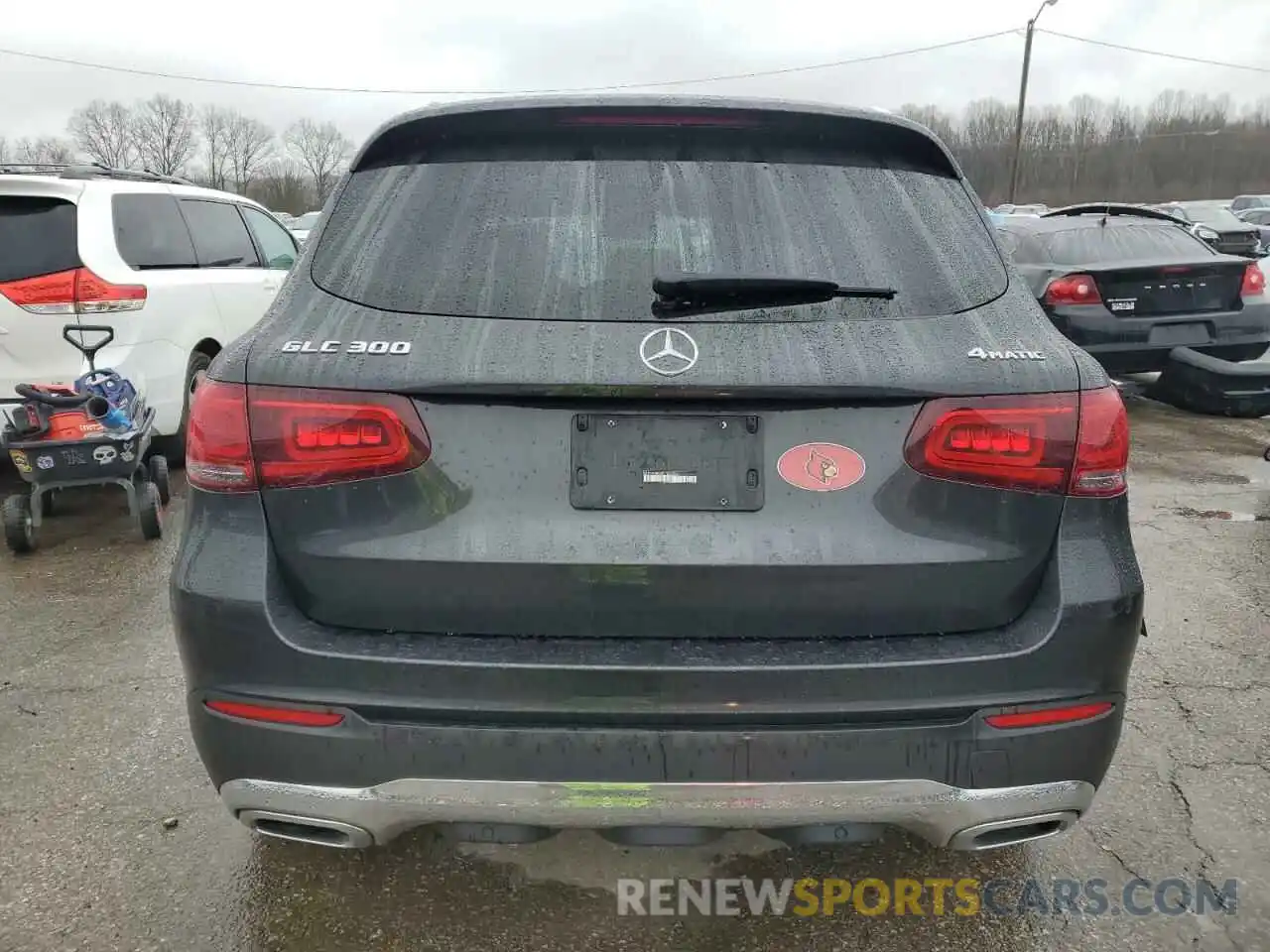 6 Photograph of a damaged car W1N0G8EB4LF823562 MERCEDES-BENZ GLC-CLASS 2020