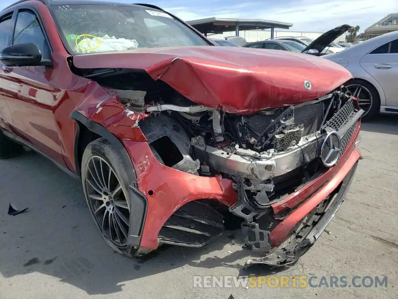 9 Photograph of a damaged car W1N0G8EB4LF830768 MERCEDES-BENZ GLC-CLASS 2020