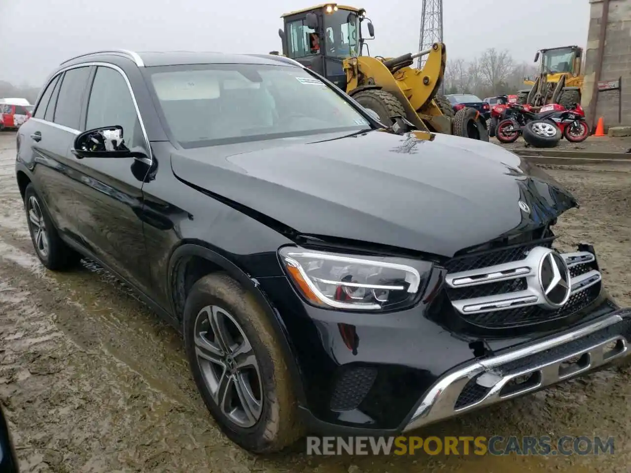 1 Photograph of a damaged car W1N0G8EB5LF763761 MERCEDES-BENZ GLC-CLASS 2020