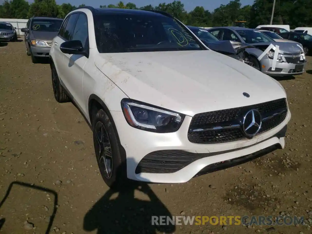 9 Photograph of a damaged car W1N0G8EB5LF770824 MERCEDES-BENZ GLC-CLASS 2020