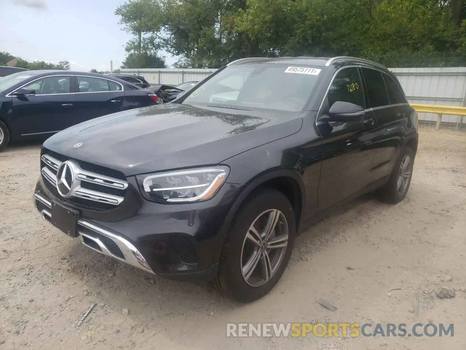 2 Photograph of a damaged car W1N0G8EB5LF822145 MERCEDES-BENZ GLC-CLASS 2020