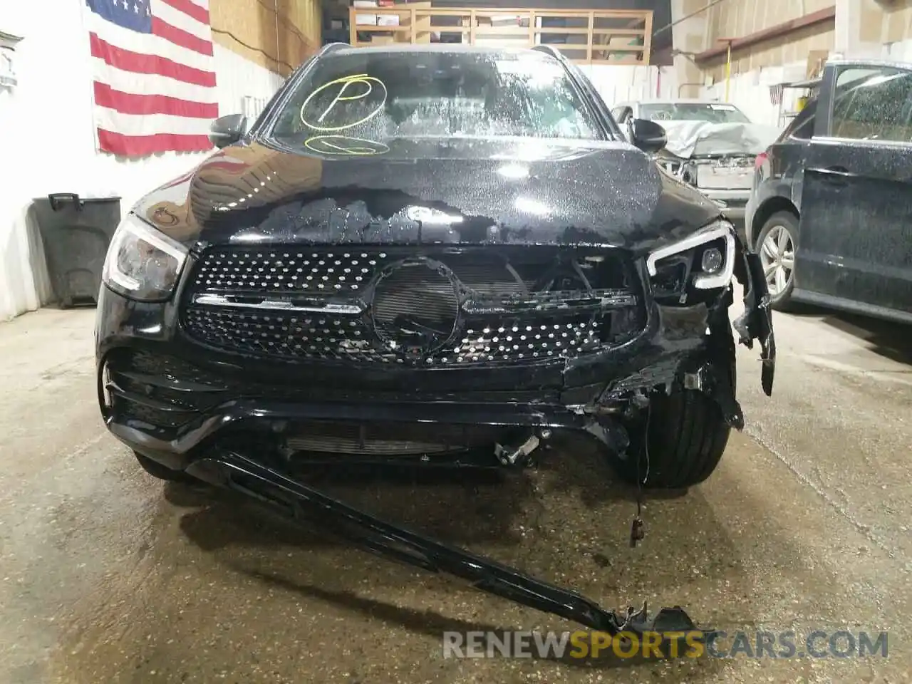 9 Photograph of a damaged car W1N0G8EB5LF850883 MERCEDES-BENZ GLC-CLASS 2020