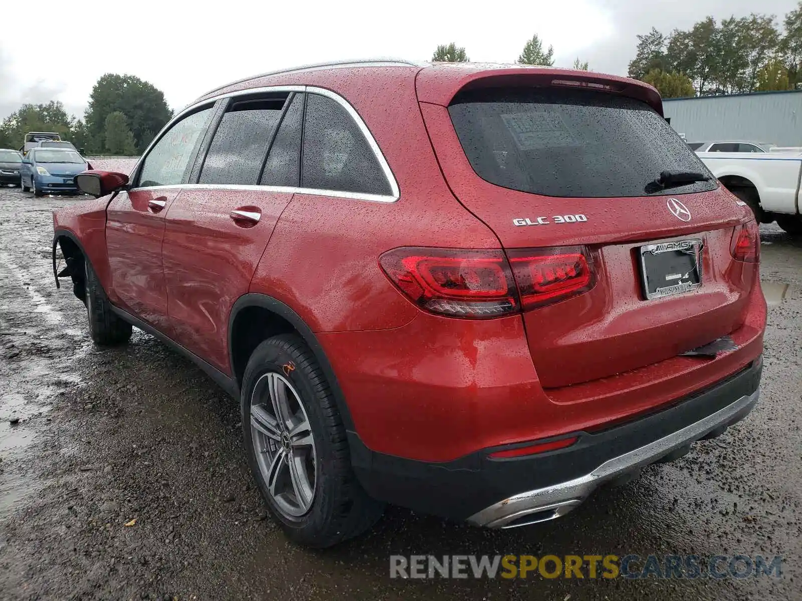 3 Photograph of a damaged car W1N0G8EB5LF863908 MERCEDES-BENZ GLC-CLASS 2020