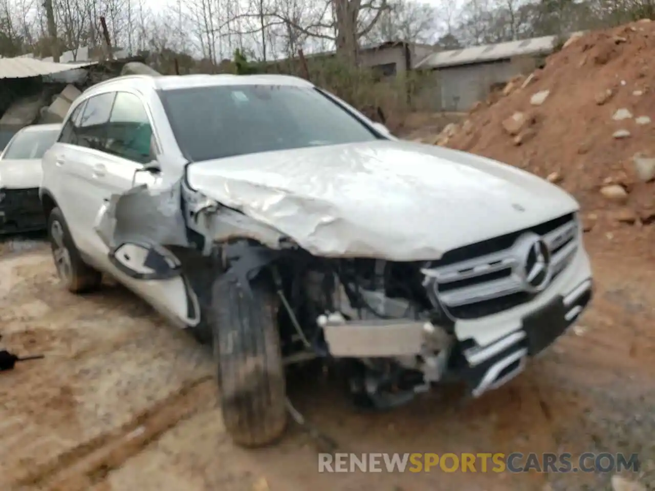 1 Photograph of a damaged car W1N0G8EB6LF766300 MERCEDES-BENZ GLC-CLASS 2020