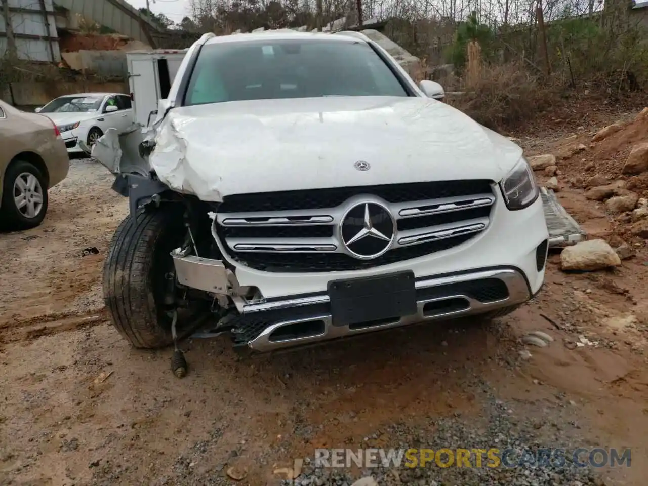 9 Photograph of a damaged car W1N0G8EB6LF766300 MERCEDES-BENZ GLC-CLASS 2020