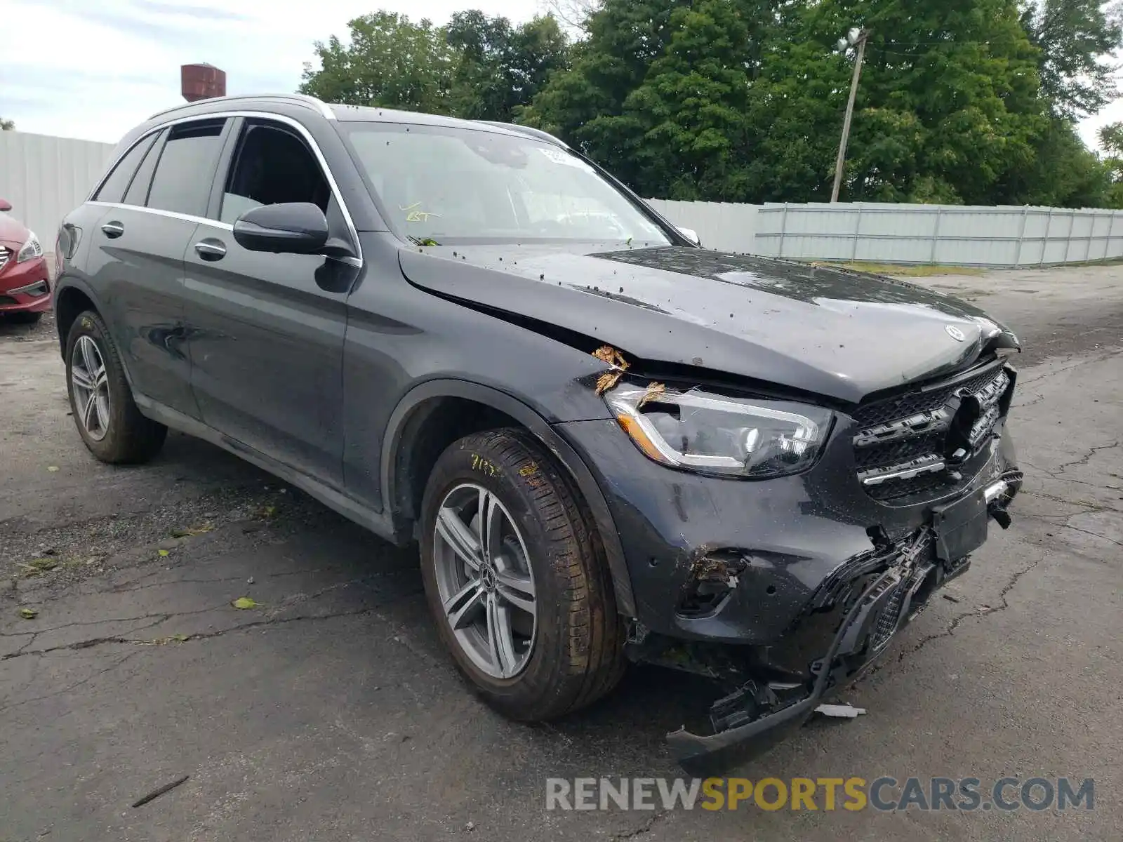 1 Photograph of a damaged car W1N0G8EB6LF797983 MERCEDES-BENZ GLC-CLASS 2020