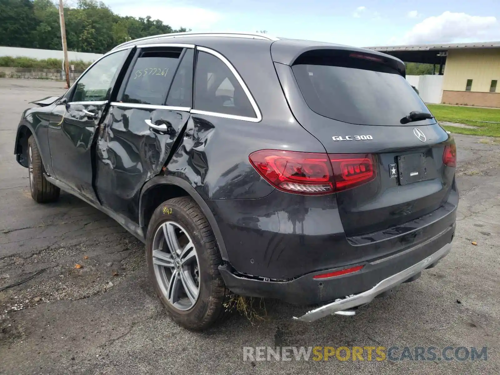 3 Photograph of a damaged car W1N0G8EB6LF797983 MERCEDES-BENZ GLC-CLASS 2020