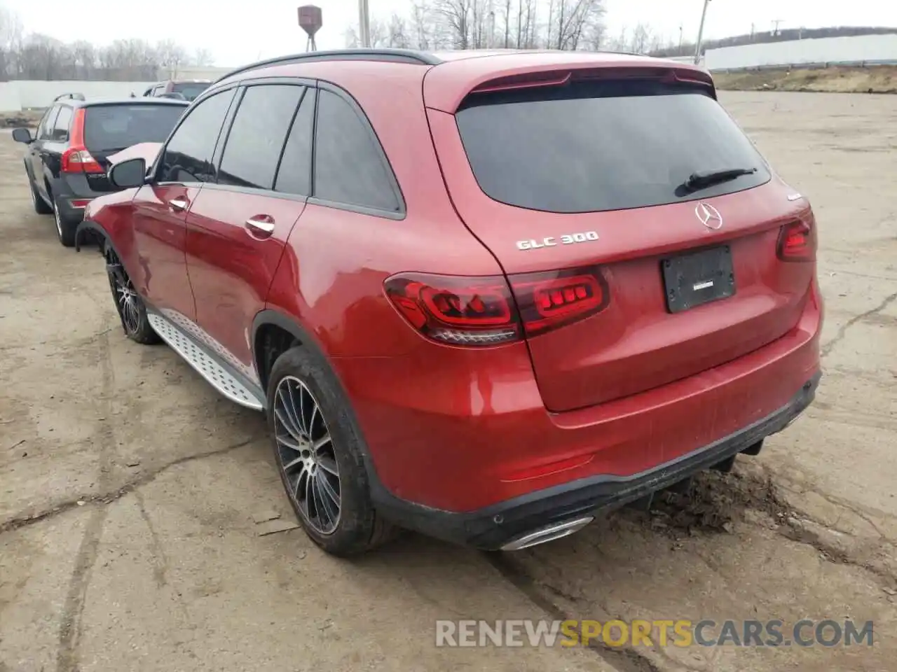 3 Photograph of a damaged car W1N0G8EB6LF816516 MERCEDES-BENZ GLC-CLASS 2020