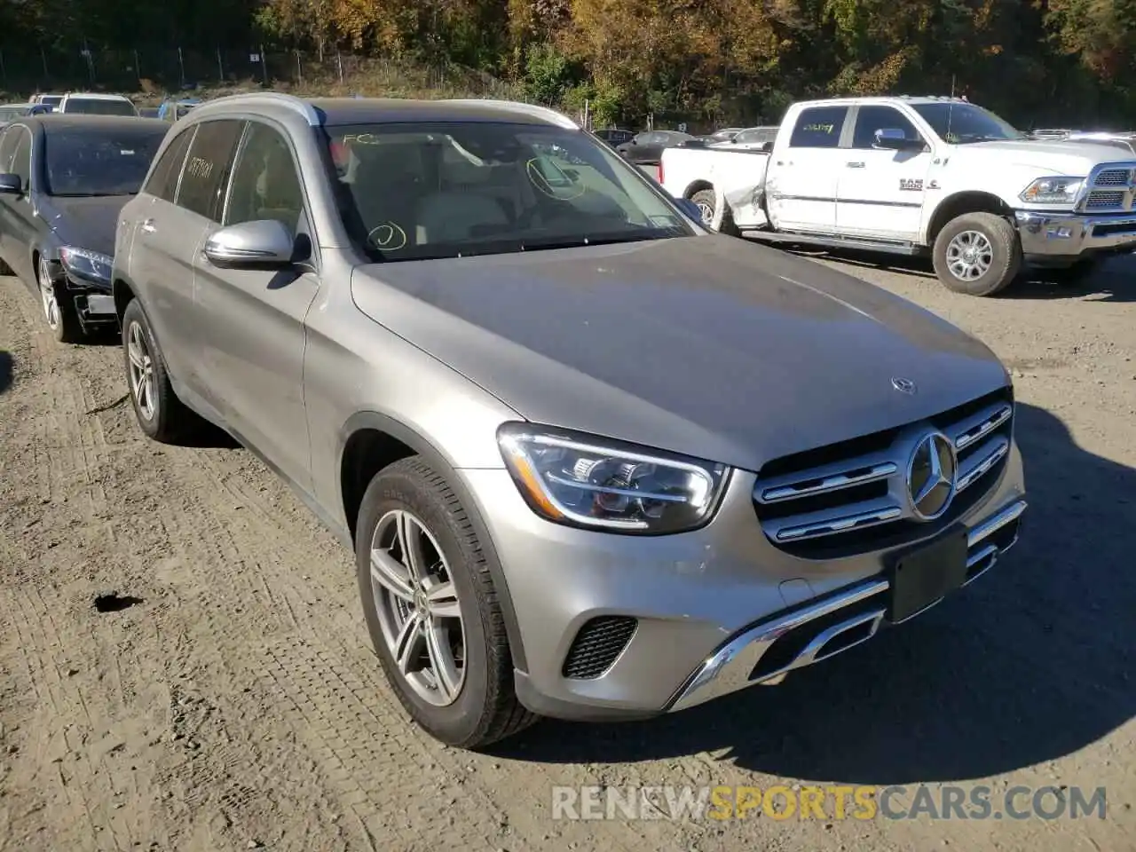 1 Photograph of a damaged car W1N0G8EB7LF827301 MERCEDES-BENZ GLC-CLASS 2020