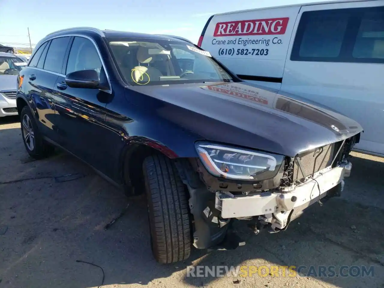 1 Photograph of a damaged car W1N0G8EB8LF804013 MERCEDES-BENZ GLC-CLASS 2020