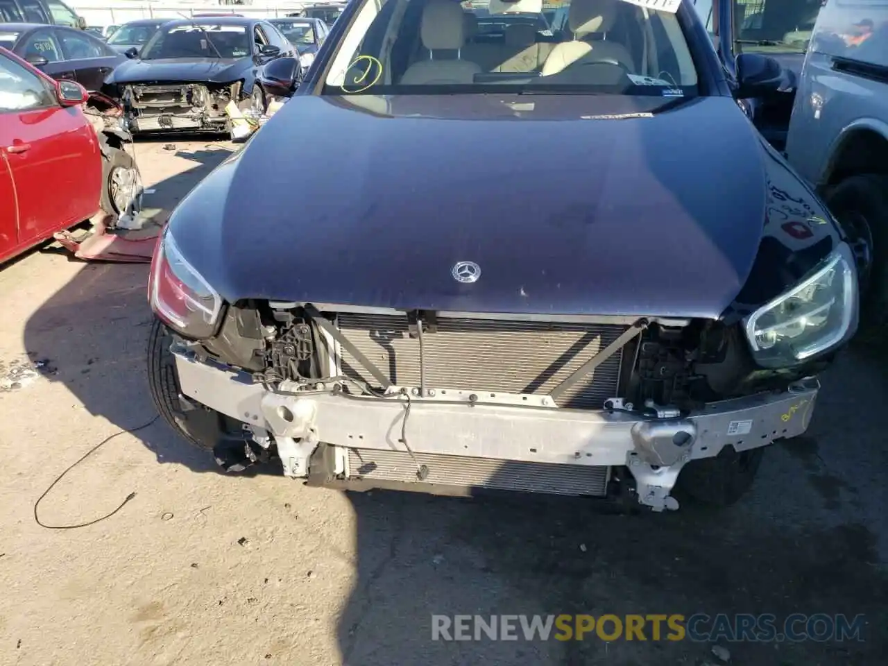 7 Photograph of a damaged car W1N0G8EB8LF804013 MERCEDES-BENZ GLC-CLASS 2020