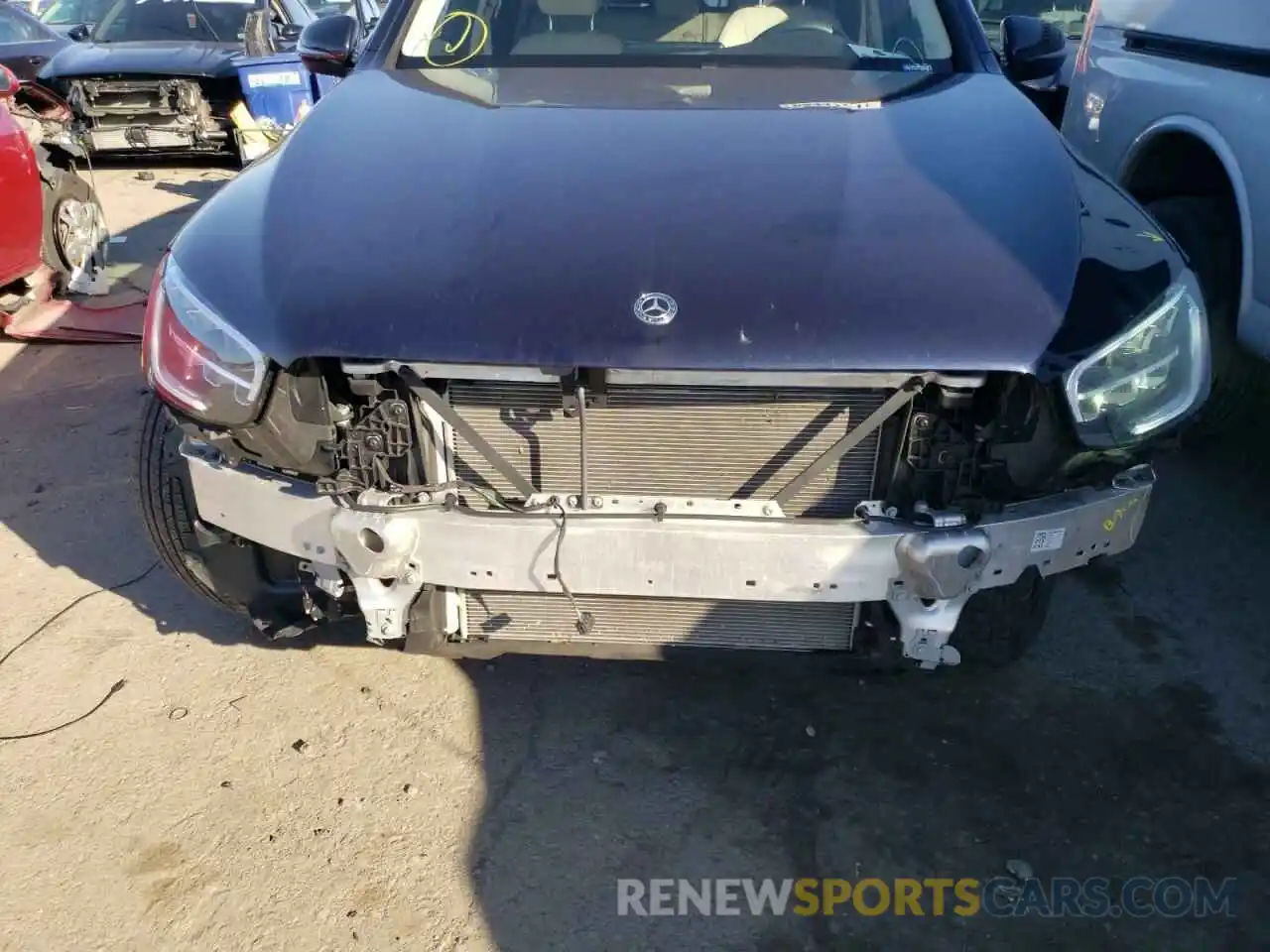 9 Photograph of a damaged car W1N0G8EB8LF804013 MERCEDES-BENZ GLC-CLASS 2020