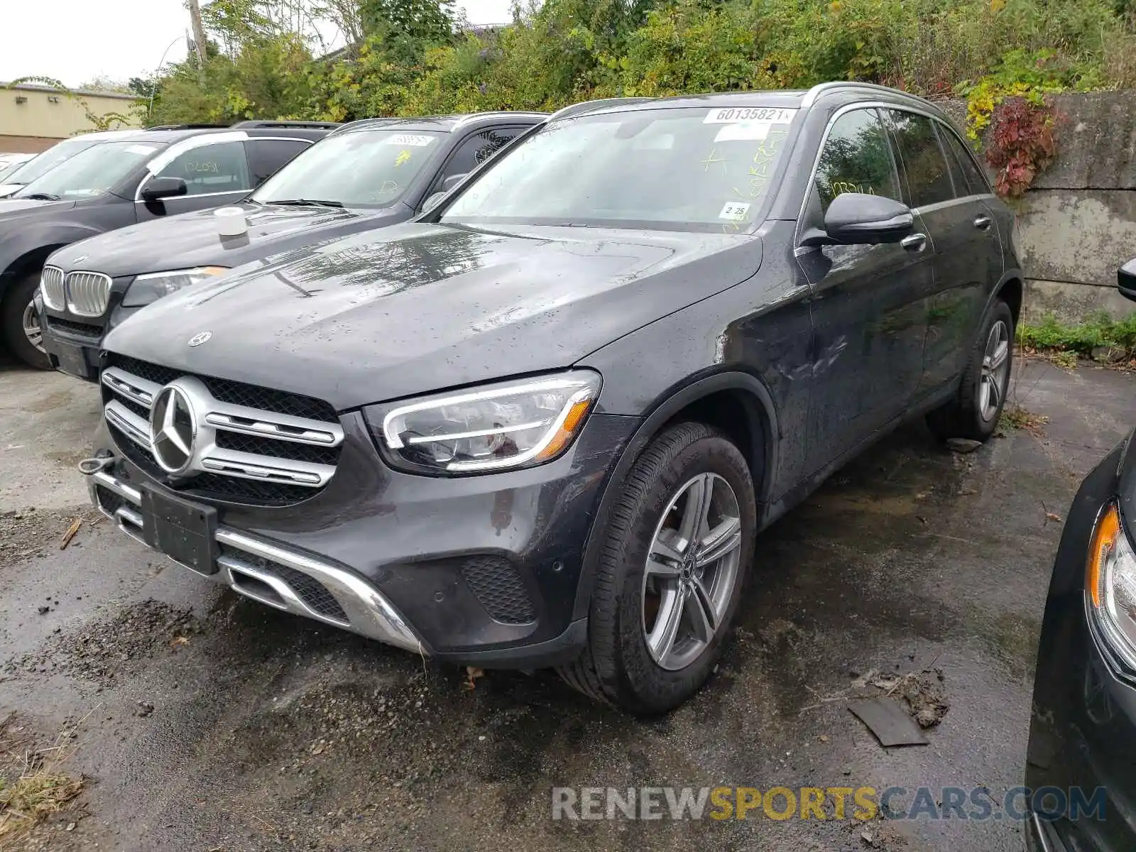 2 Photograph of a damaged car W1N0G8EB8LF809969 MERCEDES-BENZ GLC-CLASS 2020