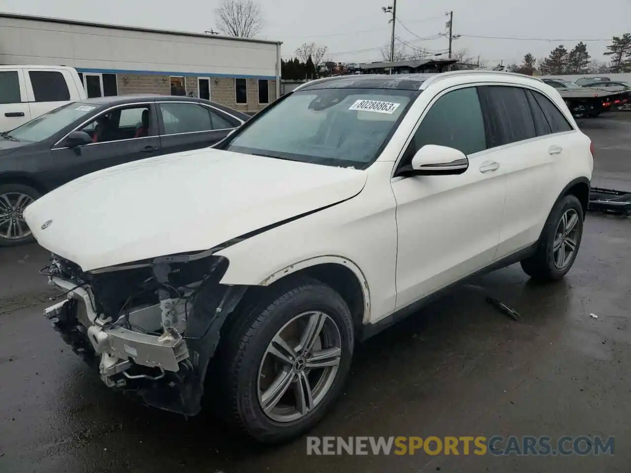 1 Photograph of a damaged car W1N0G8EB8LF827517 MERCEDES-BENZ GLC-CLASS 2020