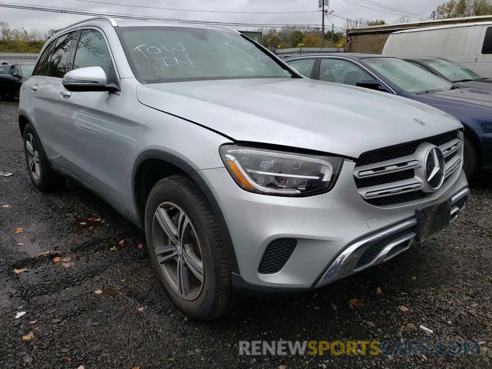 1 Photograph of a damaged car W1N0G8EB8LF832815 MERCEDES-BENZ GLC-CLASS 2020