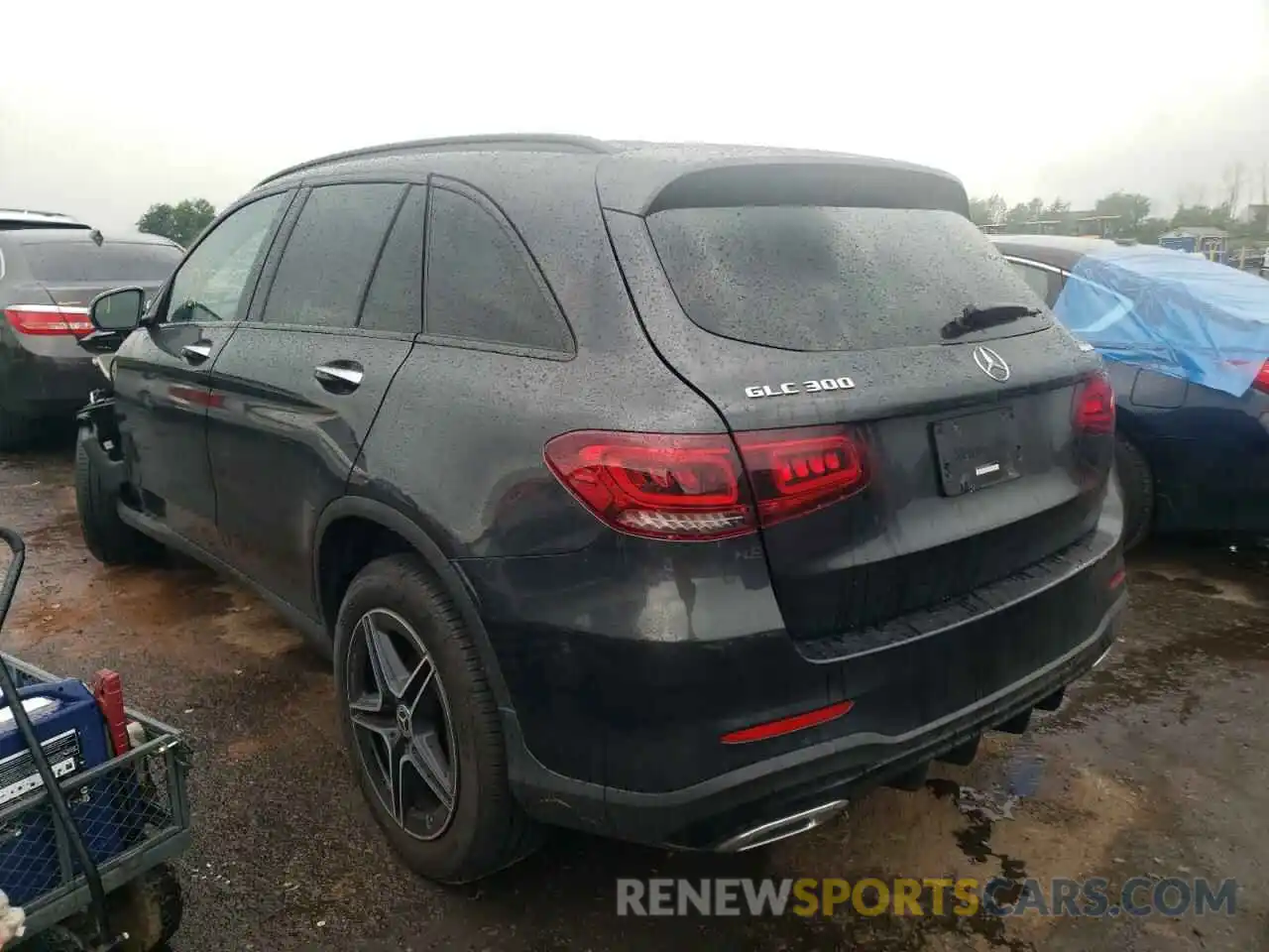 3 Photograph of a damaged car W1N0G8EB8LF856371 MERCEDES-BENZ GLC-CLASS 2020