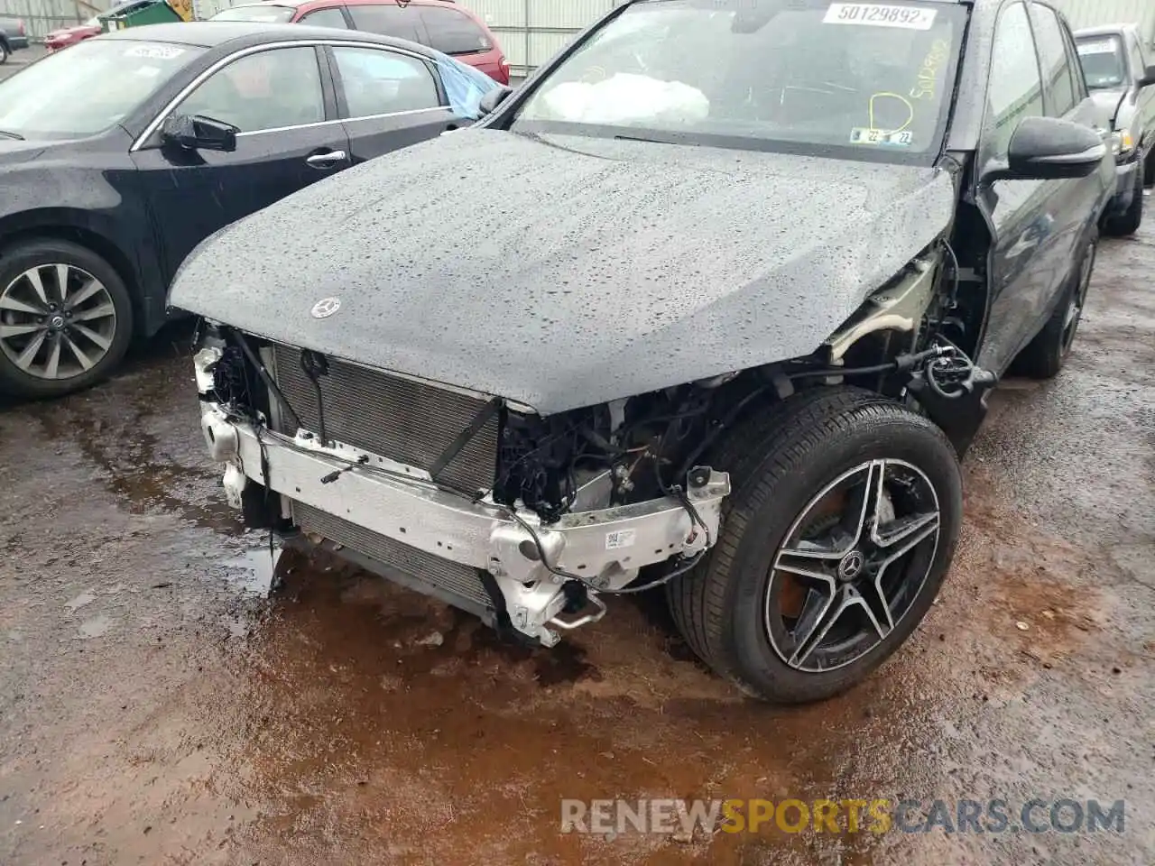 9 Photograph of a damaged car W1N0G8EB8LF856371 MERCEDES-BENZ GLC-CLASS 2020