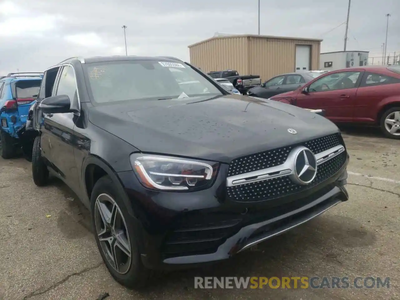 1 Photograph of a damaged car W1N0G8EB8LF864986 MERCEDES-BENZ GLC-CLASS 2020