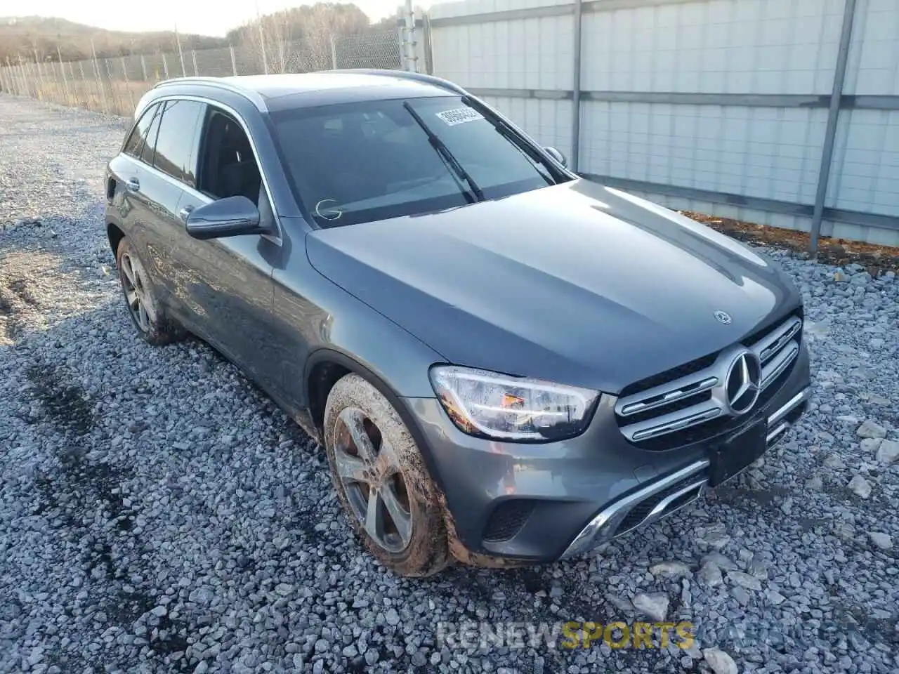 1 Photograph of a damaged car W1N0G8EB9LF762483 MERCEDES-BENZ GLC-CLASS 2020