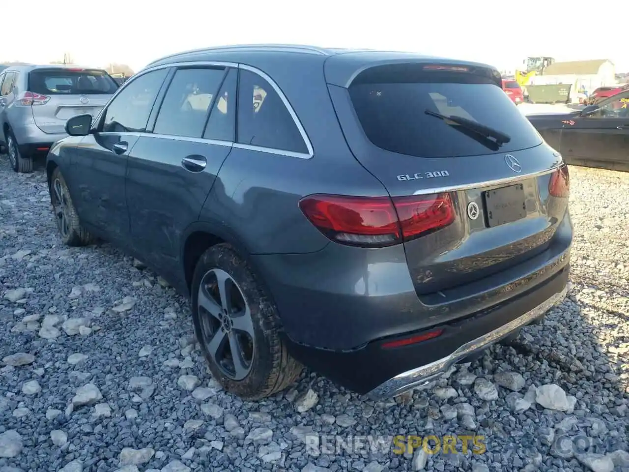 3 Photograph of a damaged car W1N0G8EB9LF762483 MERCEDES-BENZ GLC-CLASS 2020