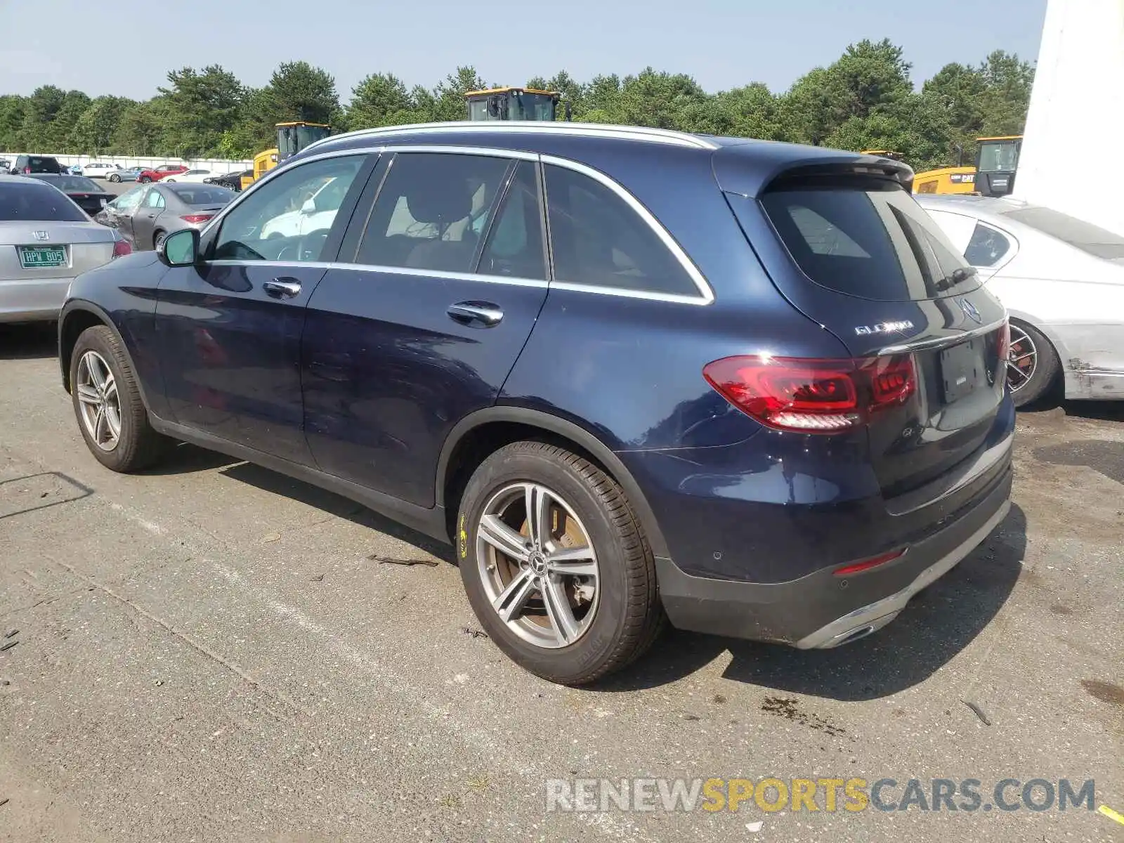 3 Photograph of a damaged car W1N0G8EB9LF808670 MERCEDES-BENZ GLC-CLASS 2020